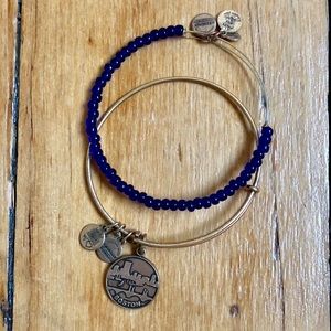 Alex and Ani Boston Strong bangle bracelet set